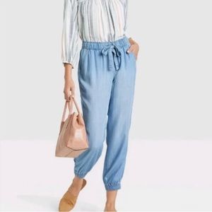 Knox rose denim joggers